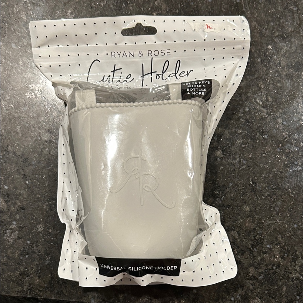 Ryan & Rose Cutie Holder Silicone Cup - Light Gray